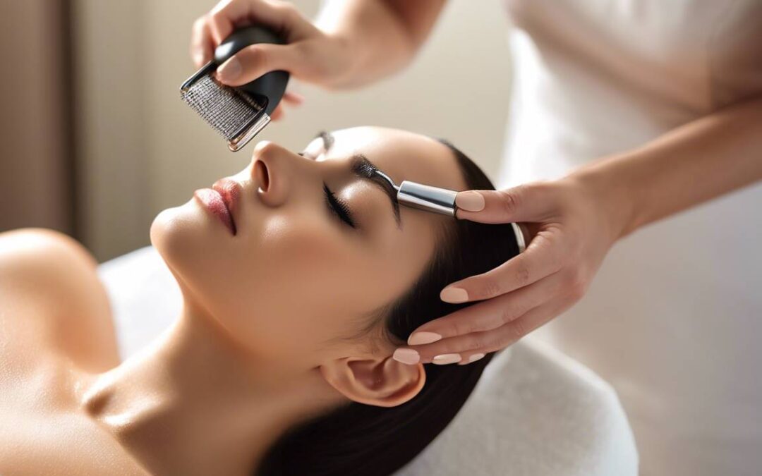 Jak prawidłowo stosować derma roller na włosy?